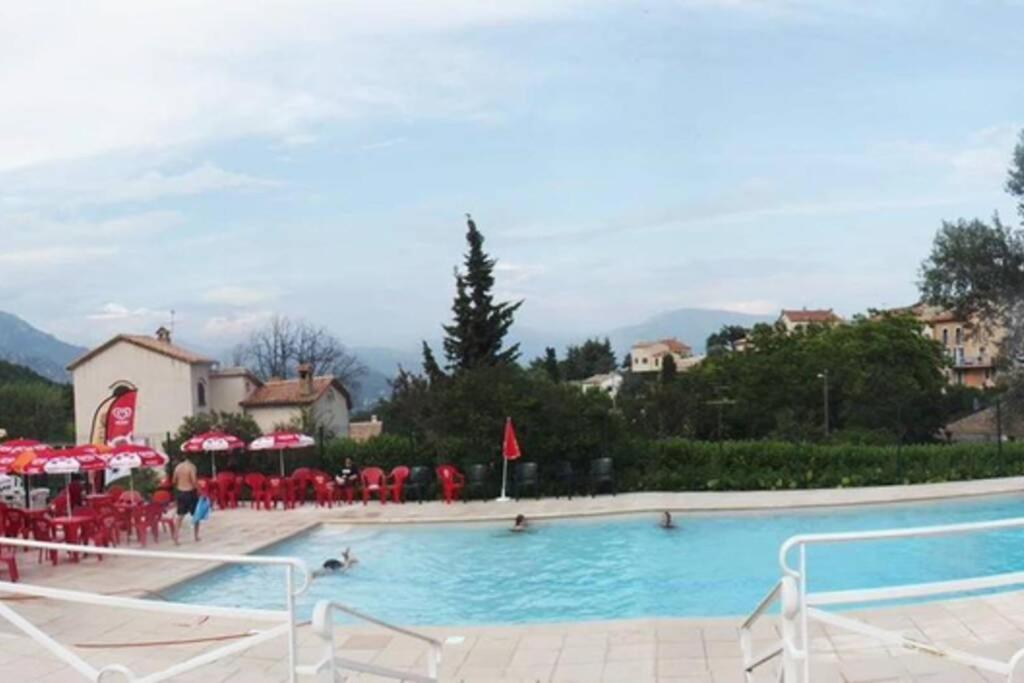 Joli Studio Entre Mer Et Montagne Proche De Nice Bouyon Exterior foto